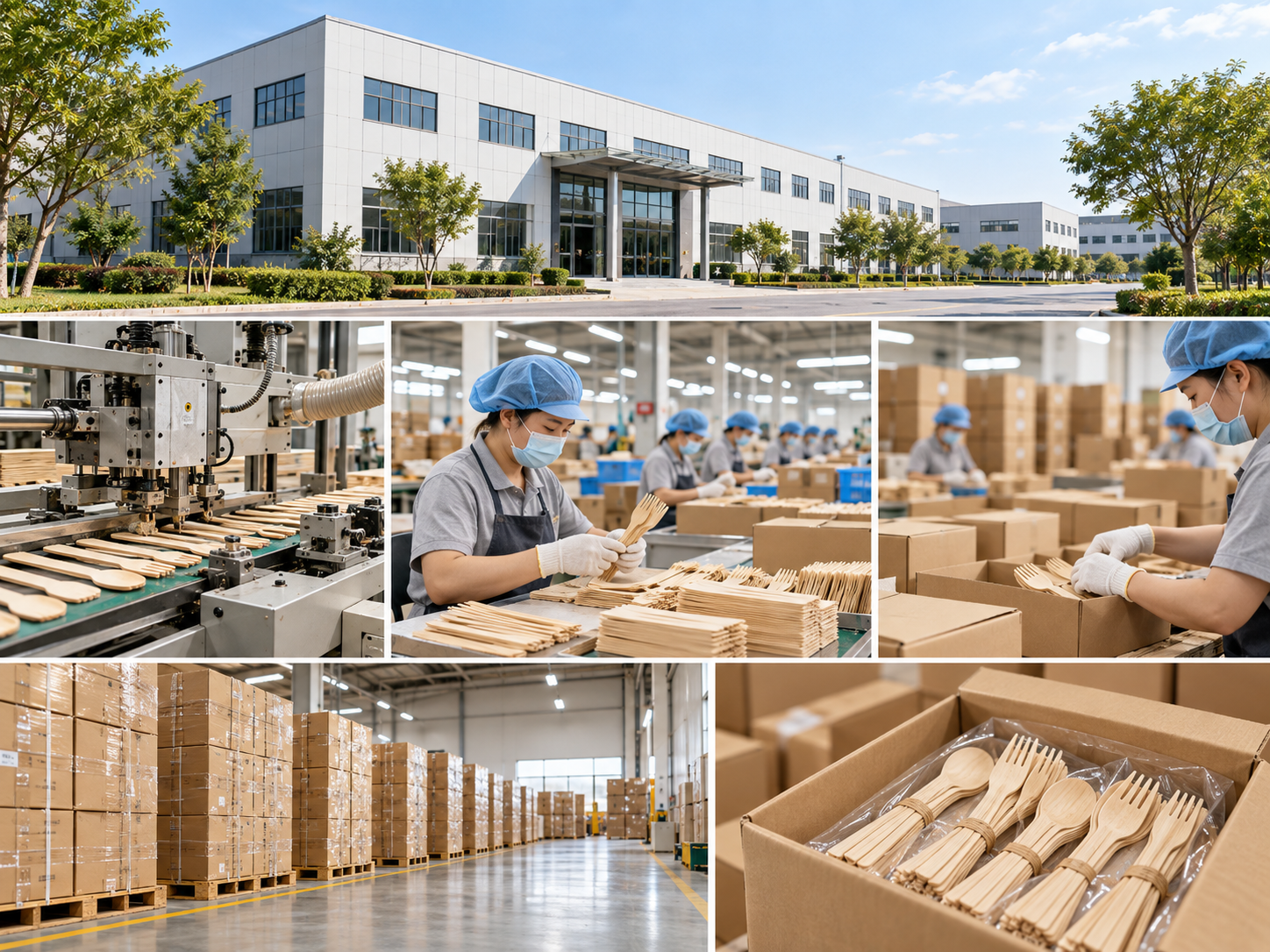 SenHe Wood Industry (Jiangsu) Co., Ltd. manufacturing and packing capability